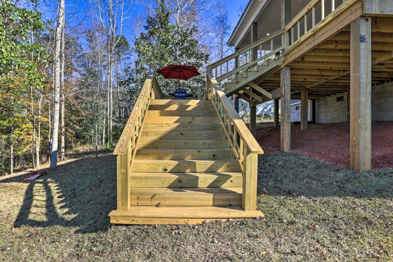 White Oak Creek Home With Views, Deck And Pool Access! Eufaula Kültér fotó