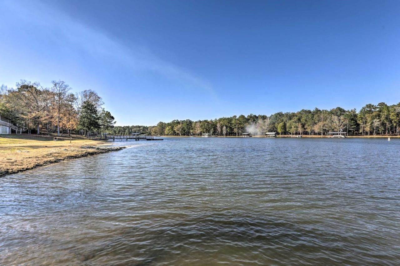 White Oak Creek Home With Views, Deck And Pool Access! Eufaula Kültér fotó