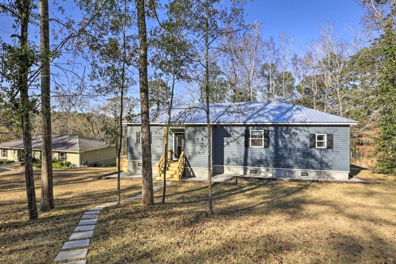 White Oak Creek Home With Views, Deck And Pool Access! Eufaula Kültér fotó