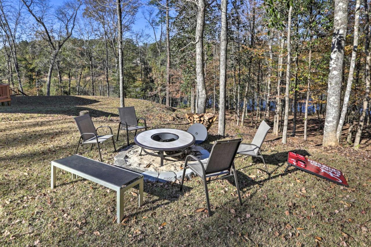 White Oak Creek Home With Views, Deck And Pool Access! Eufaula Kültér fotó